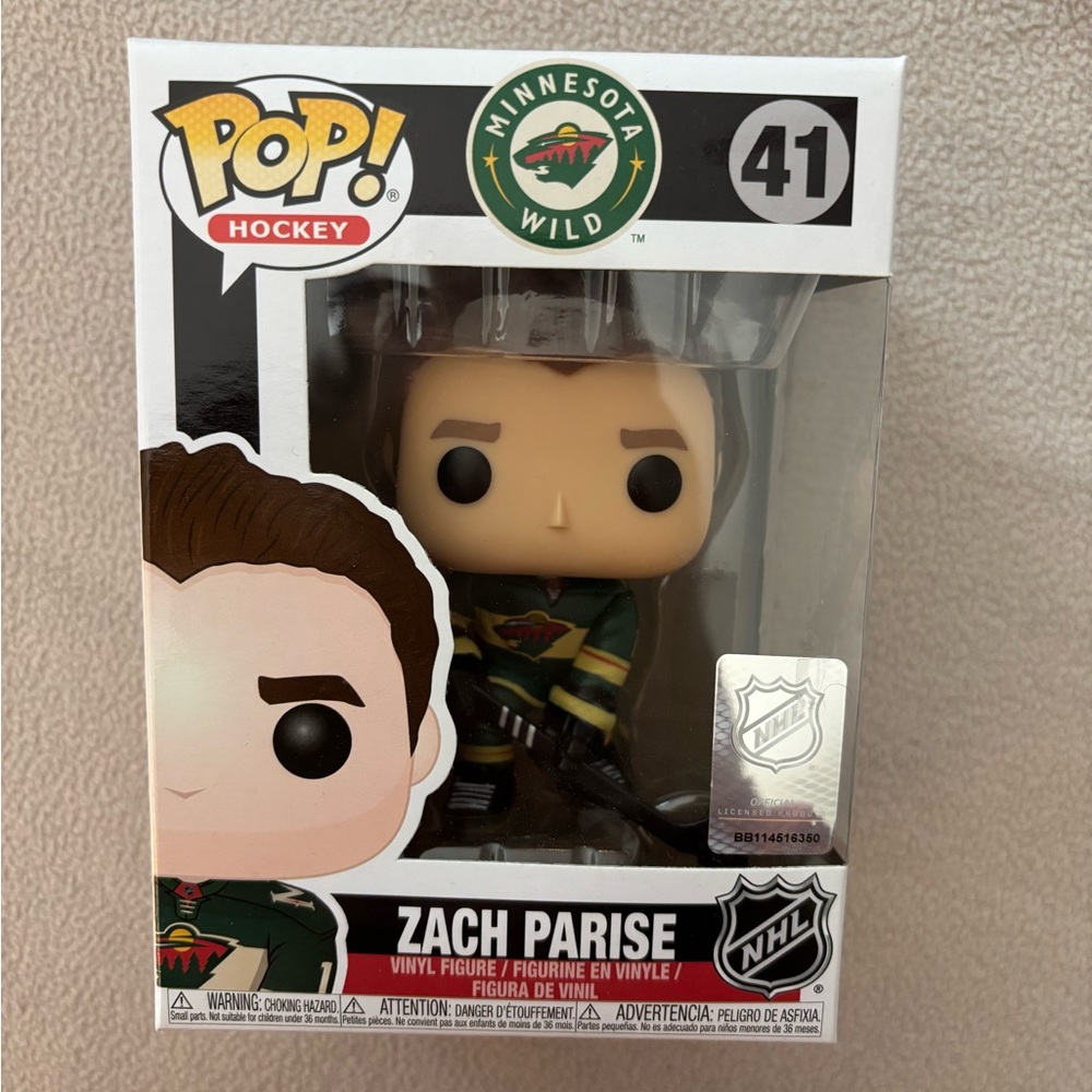 Funko Pop! NHL Zach Parise Figure